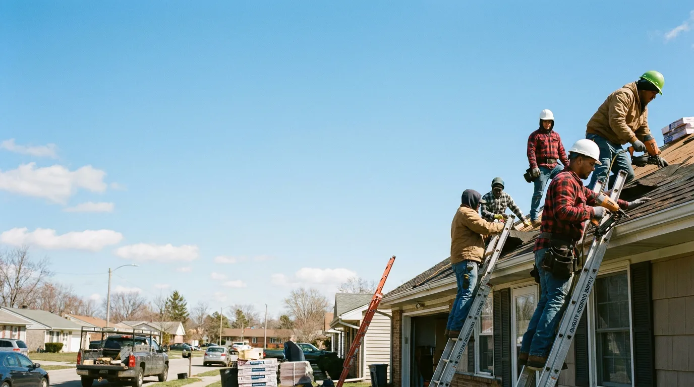 Roofing in Krakow, WI near me